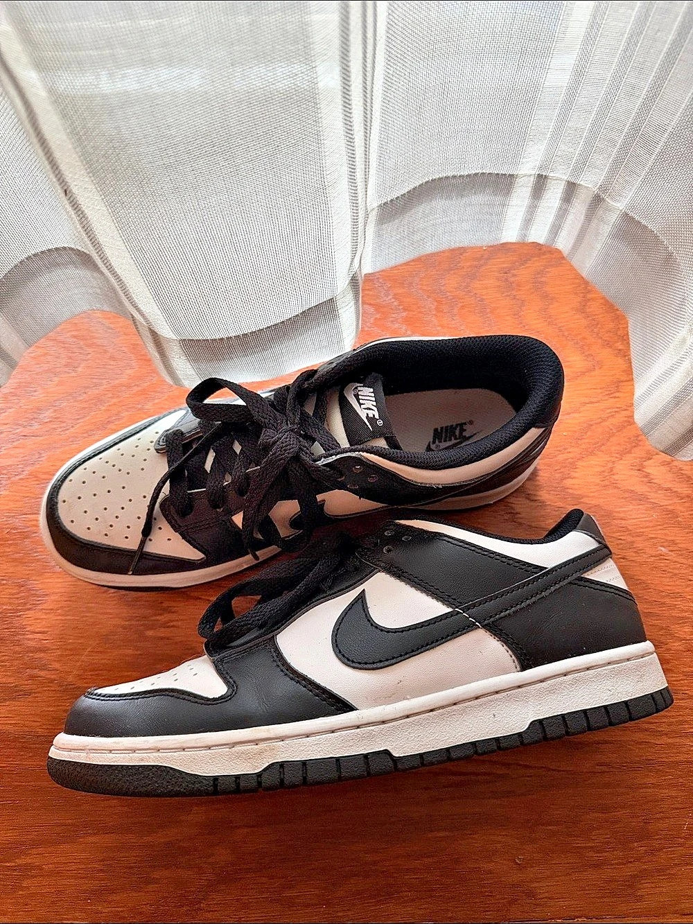 Nike Dunk Low Retro "Panda" Black & White Sneakers
